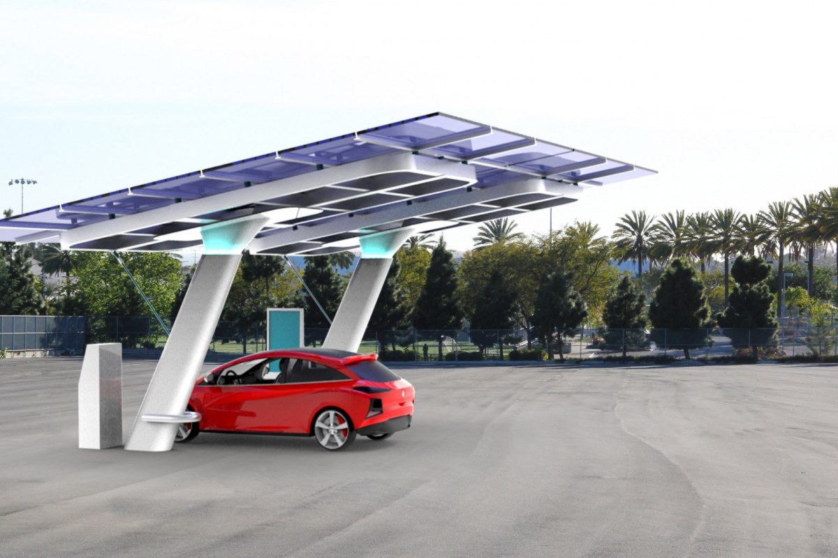 Innov'EnR Solar Panel Shelter
