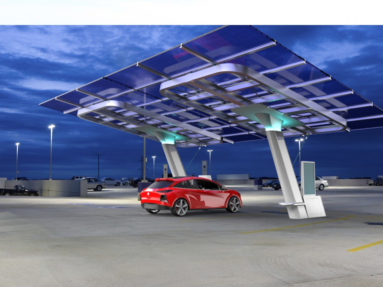 Innov'EnR Solar Panel Shelter