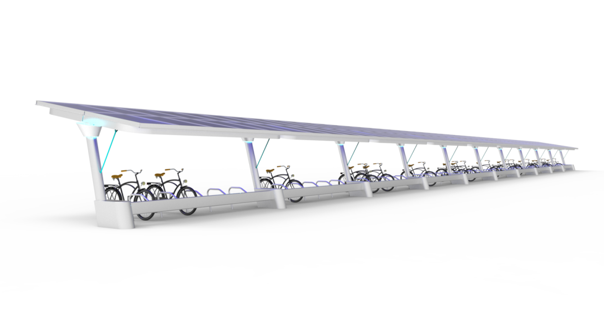 Innov'EnR Solar Panel Shelter