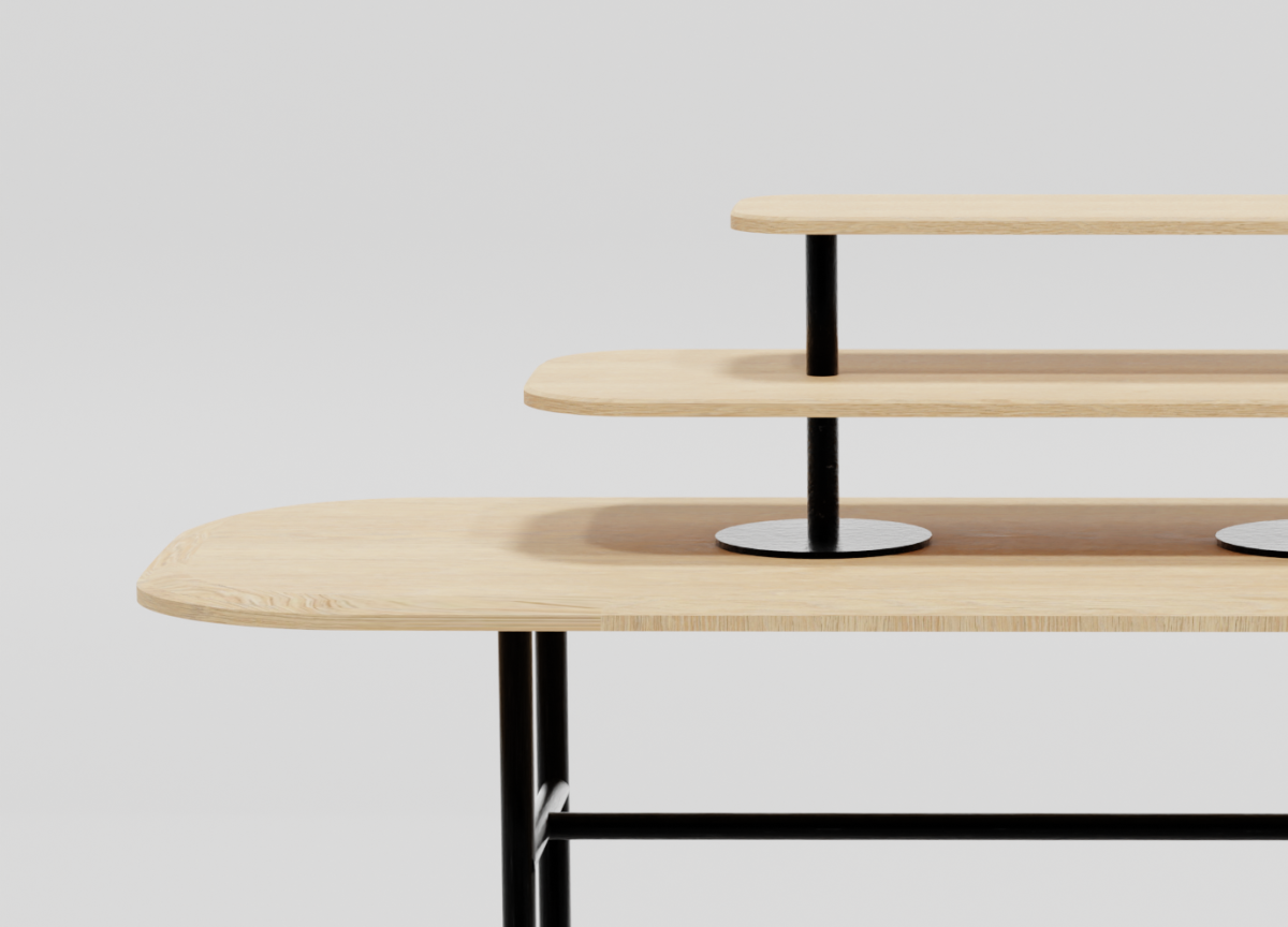 Hybrid High Table Alces