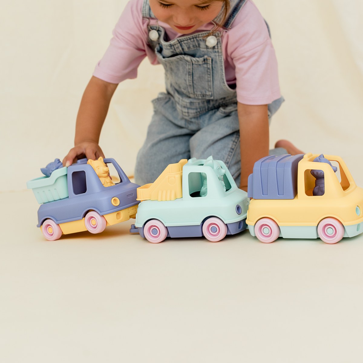 Le jouet Simple Camions