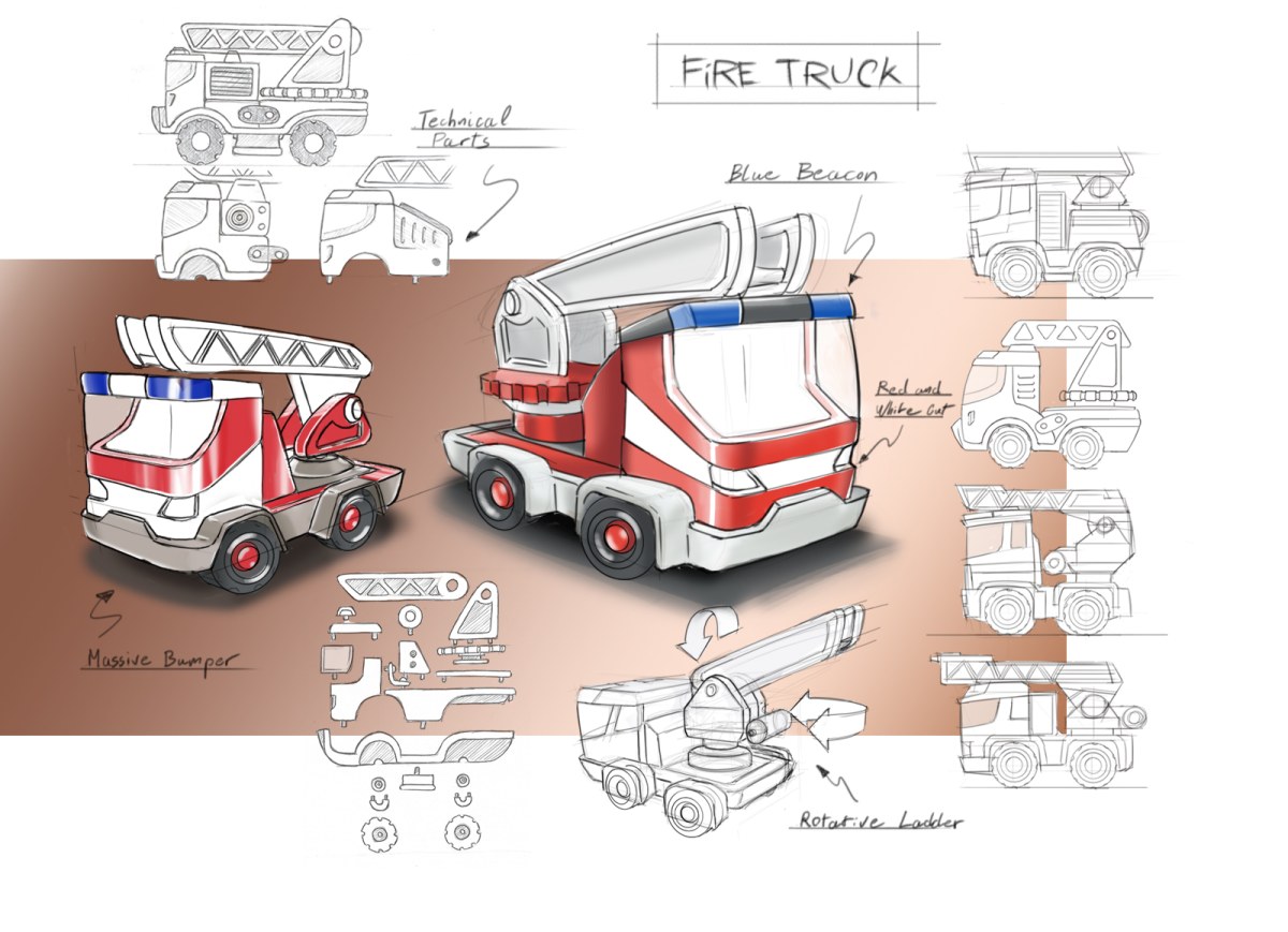 Mic-O-Mic Camion de Pompier